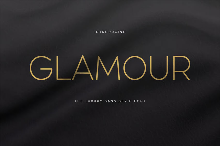 Glamour Luxury Font