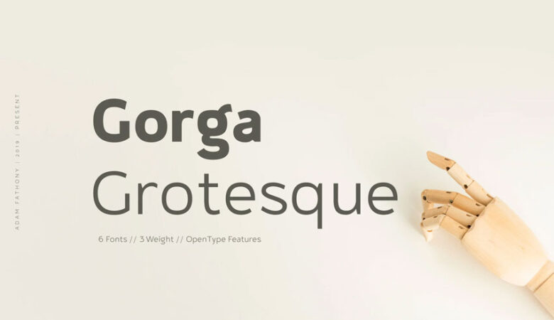 Gorga Grotesque Font