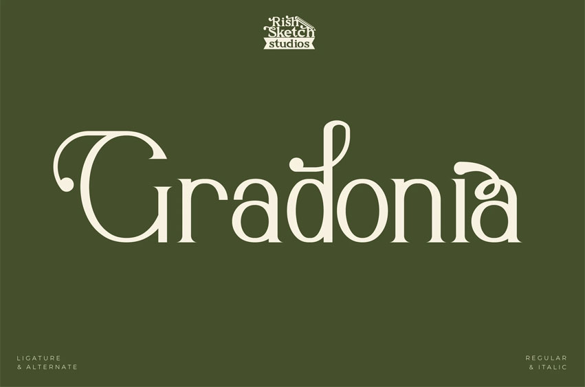 Gradonia Font