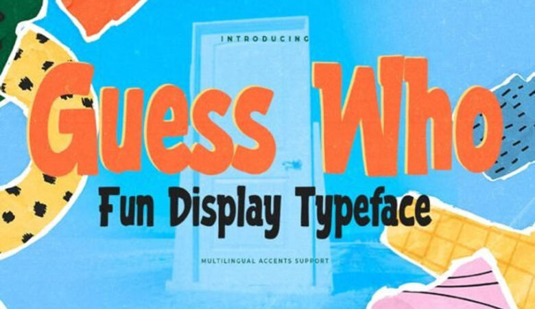 Guess Who Font
