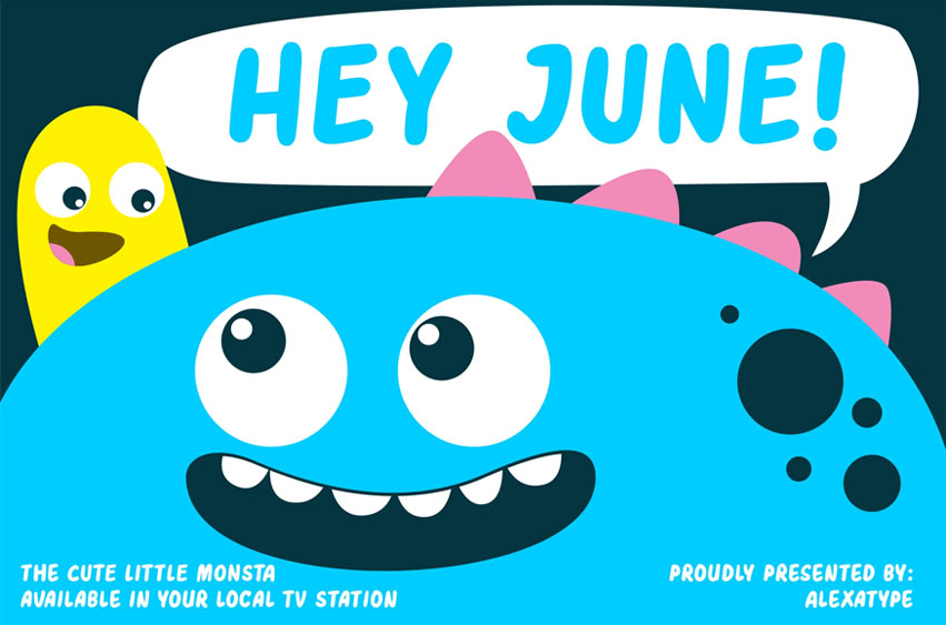 Hey June Font