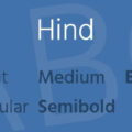Hind Font
