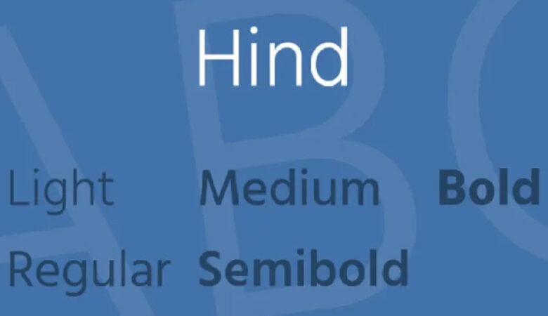 Hind Font