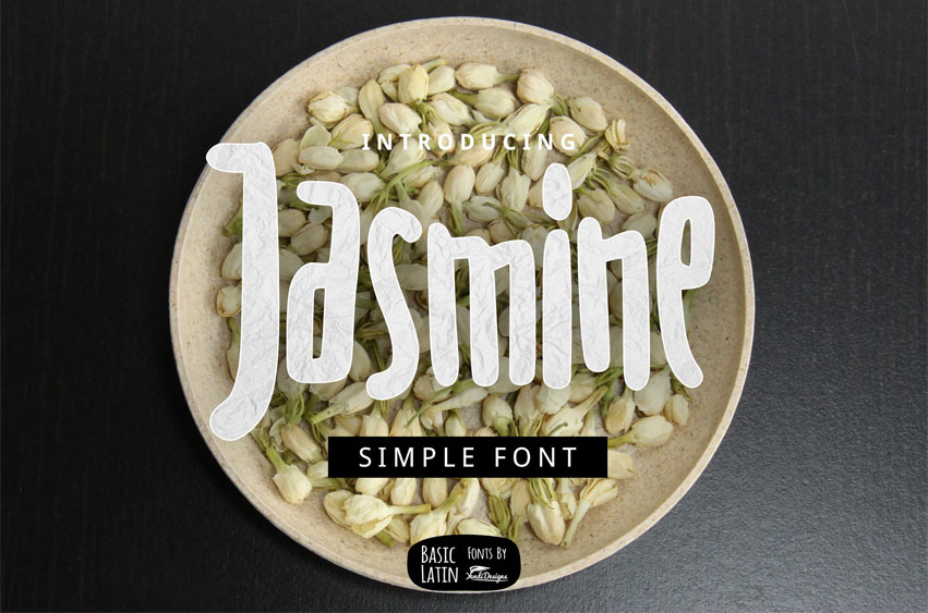 Jasmine Simple Font