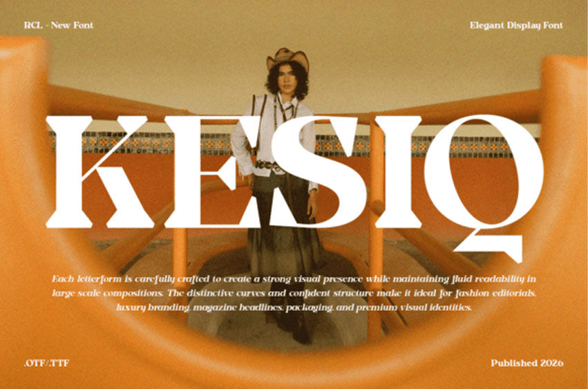 Kesiq Serif Font