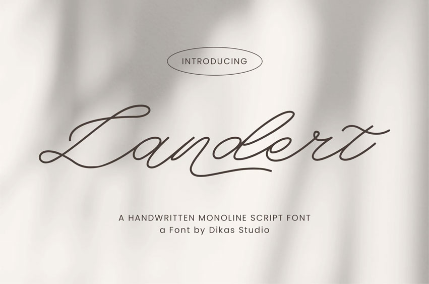 Landert Font