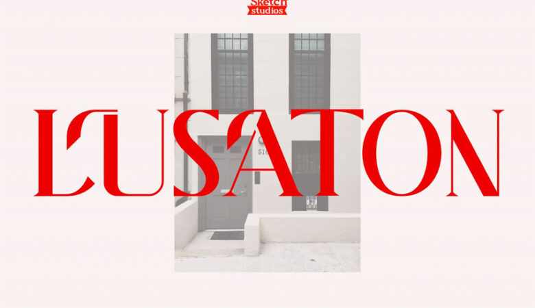 Lusaton Font
