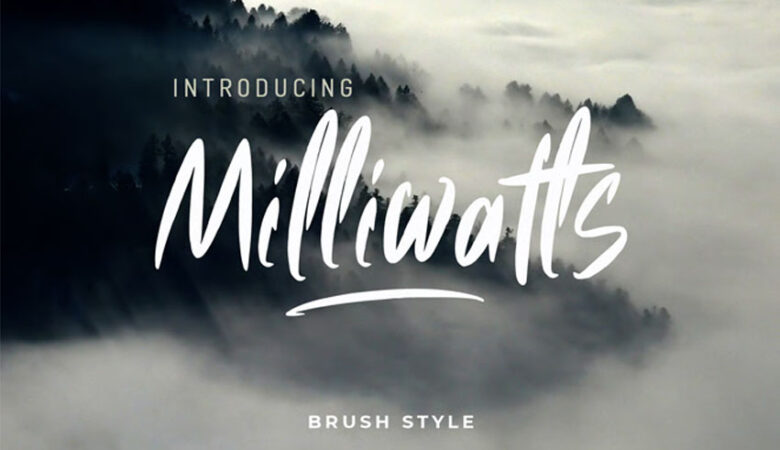 Milliwatts Font