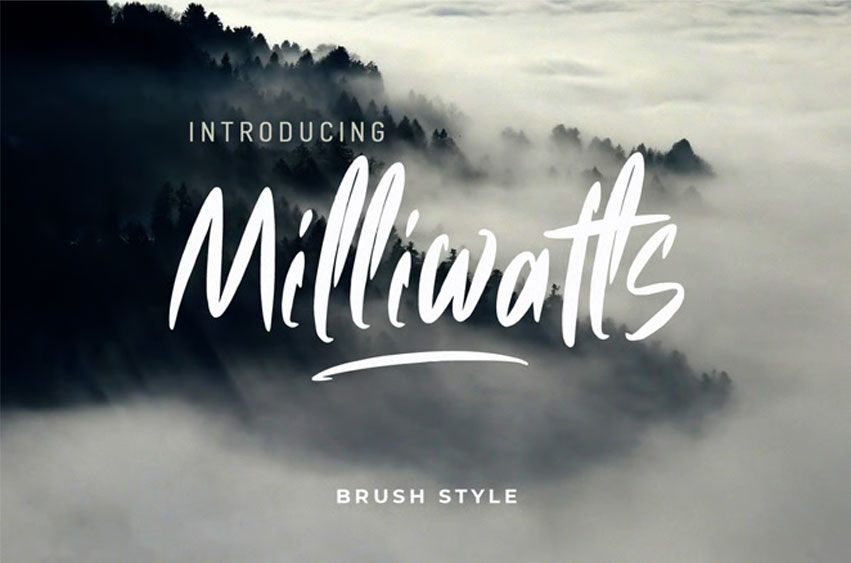 Milliwatts Font