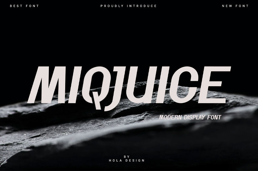 Miqjuice Font