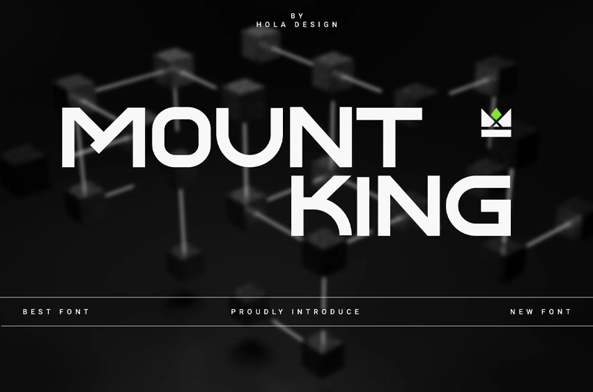 Mountking Font
