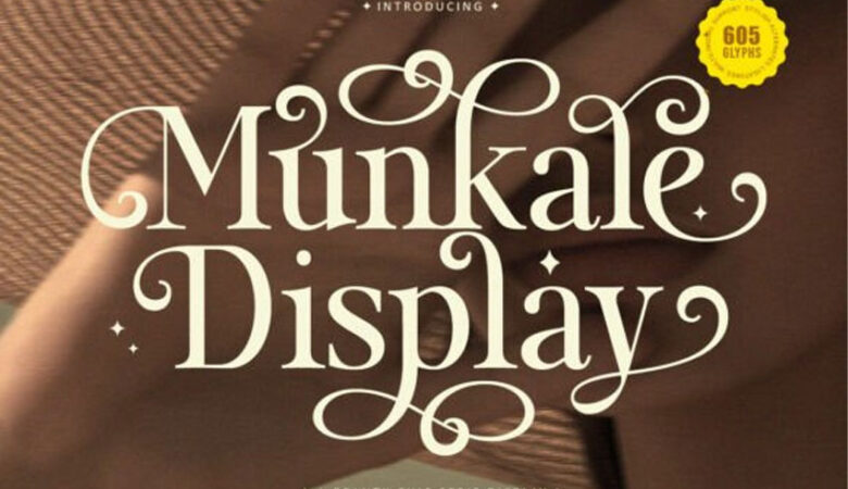 Munkale Display Font