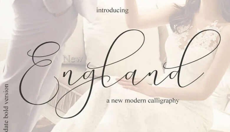 New England Script Font