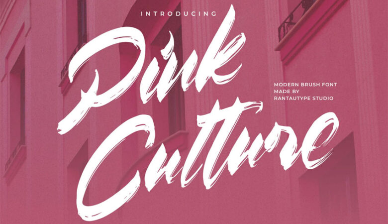 Pink Culture Font