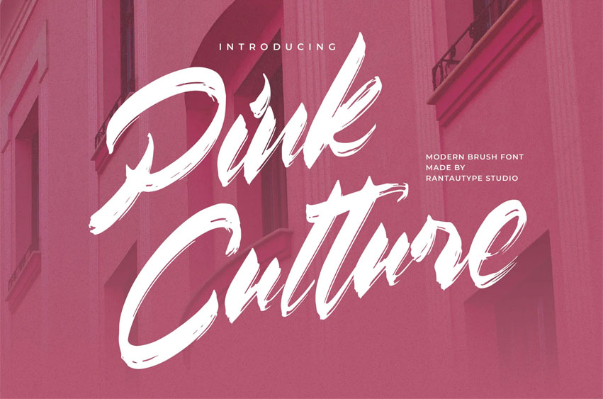 Pink Culture Font