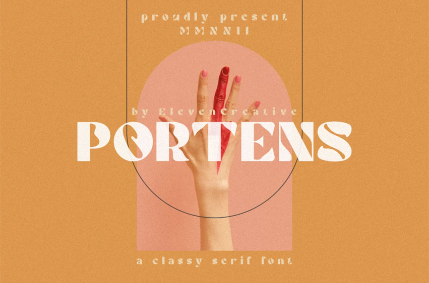 Portent Serif Font