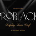 Problack Font