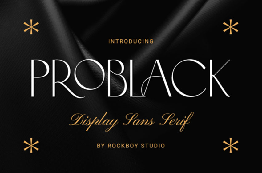 Problack Font