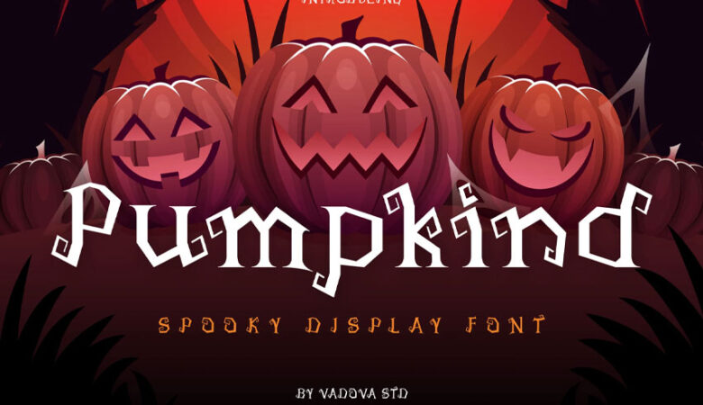 Pumpkind Spooky Font