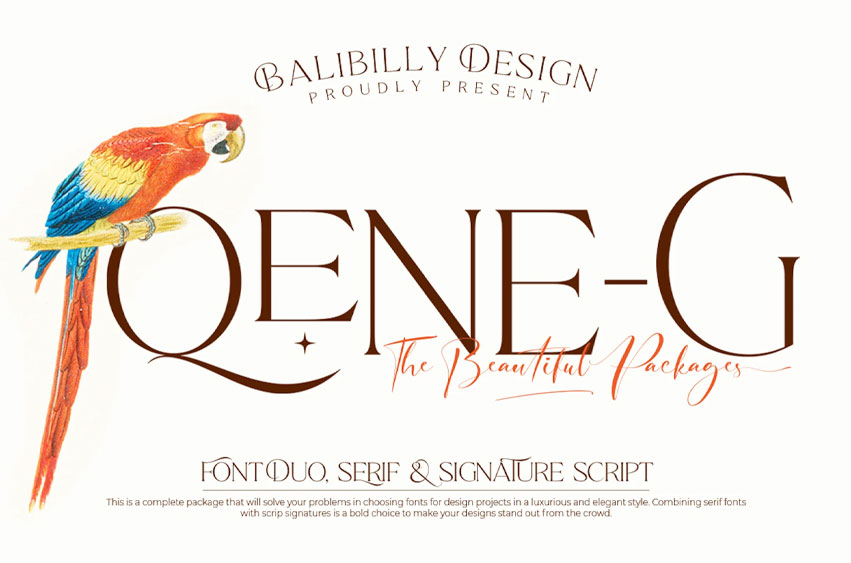 Qene-G Font
