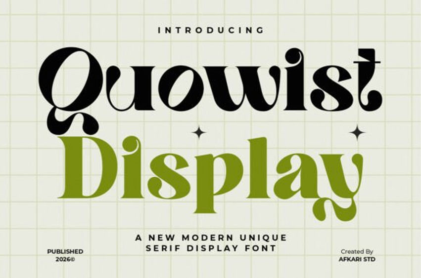 Quowist Display Font