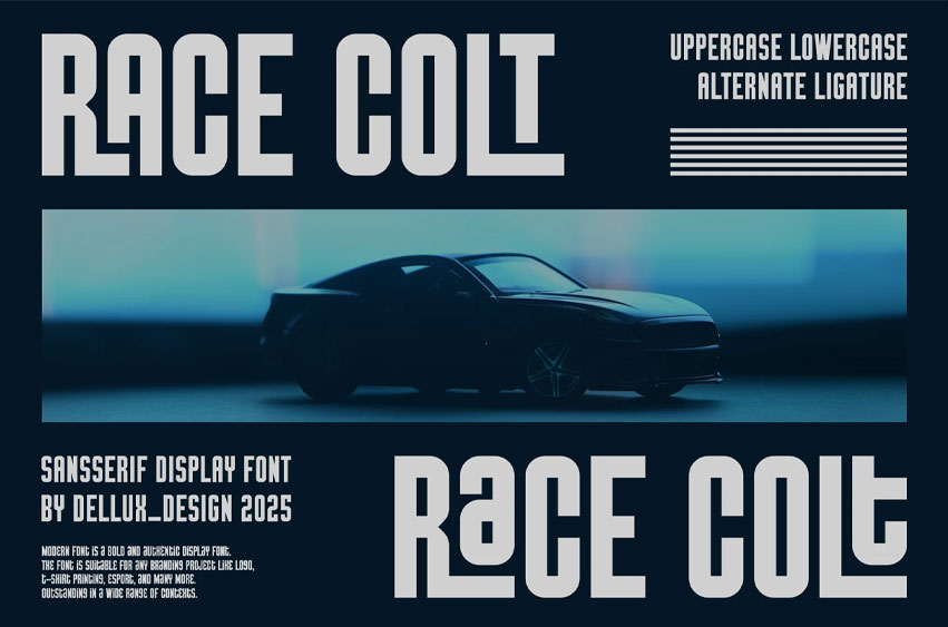 Race Colt Font