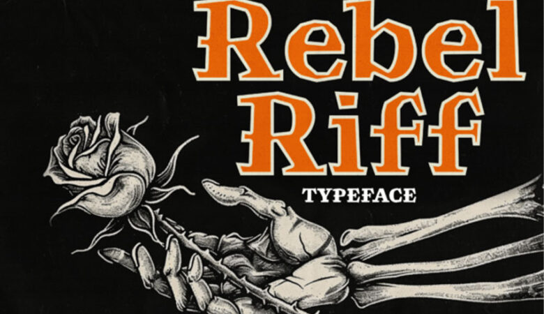 Rebel Riff Font