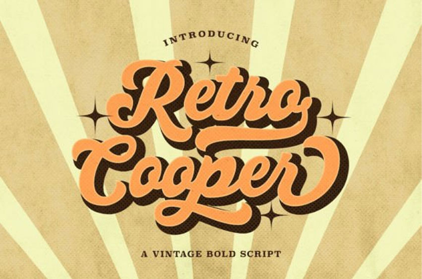 Retro Cooper Font