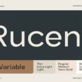 Rucent Font