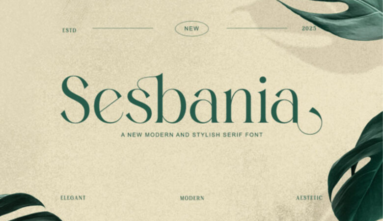 Sesbania Font