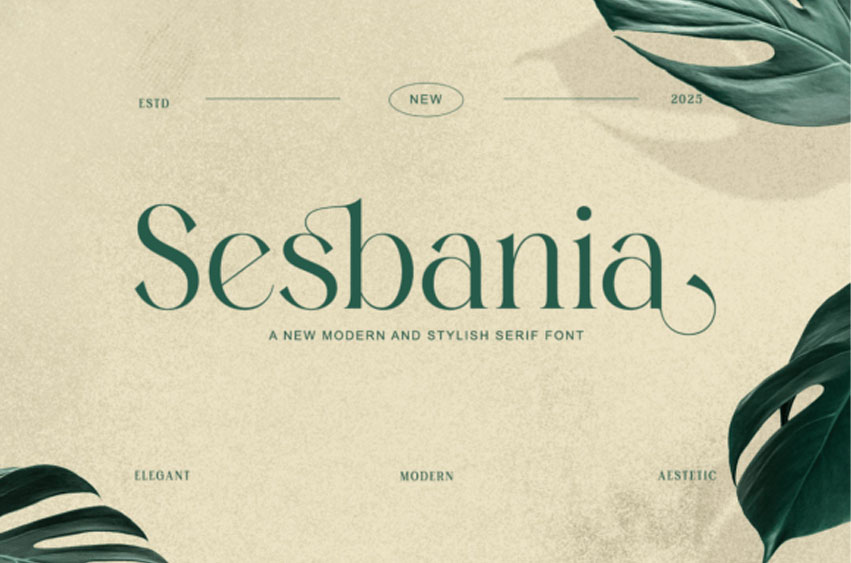Sesbania Font
