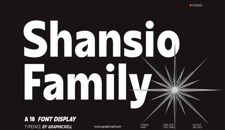 Shansio Font