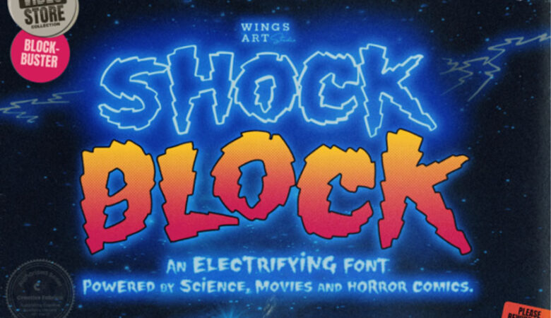 Shock Block Font