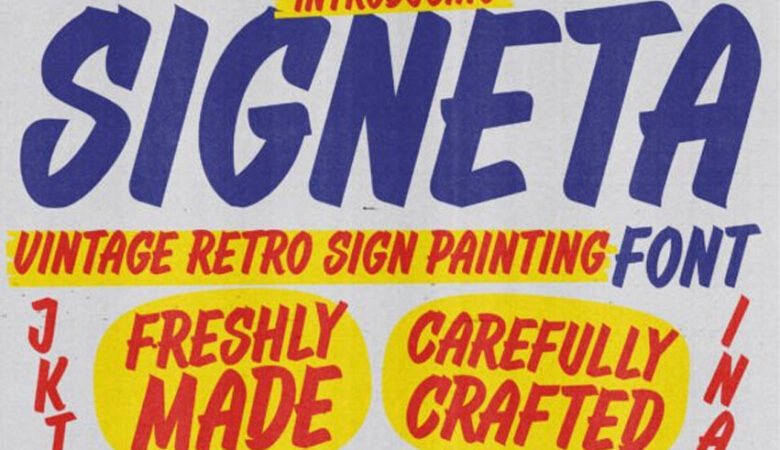 Signeta Font