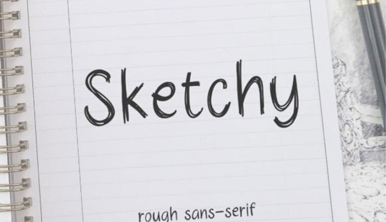 Sketchy Font