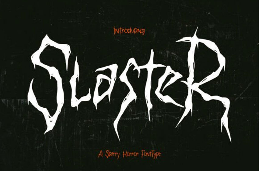 Slaster Font