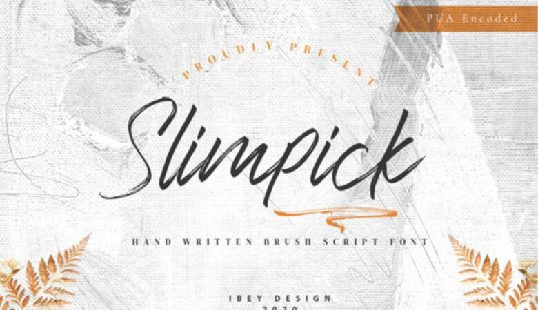Slimpick Font