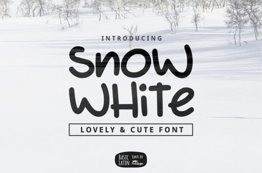 Snow White Font