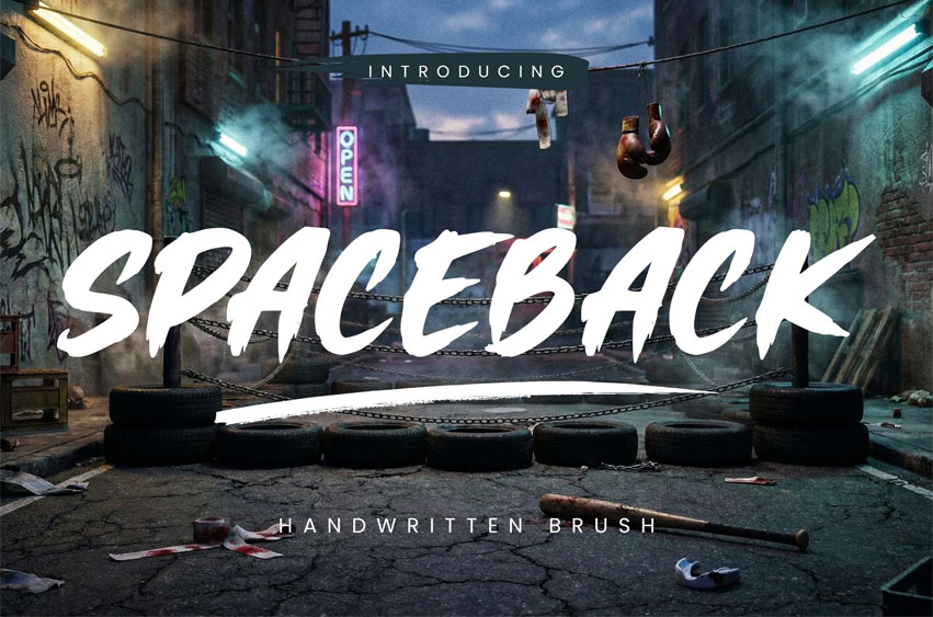 Spaceback Font