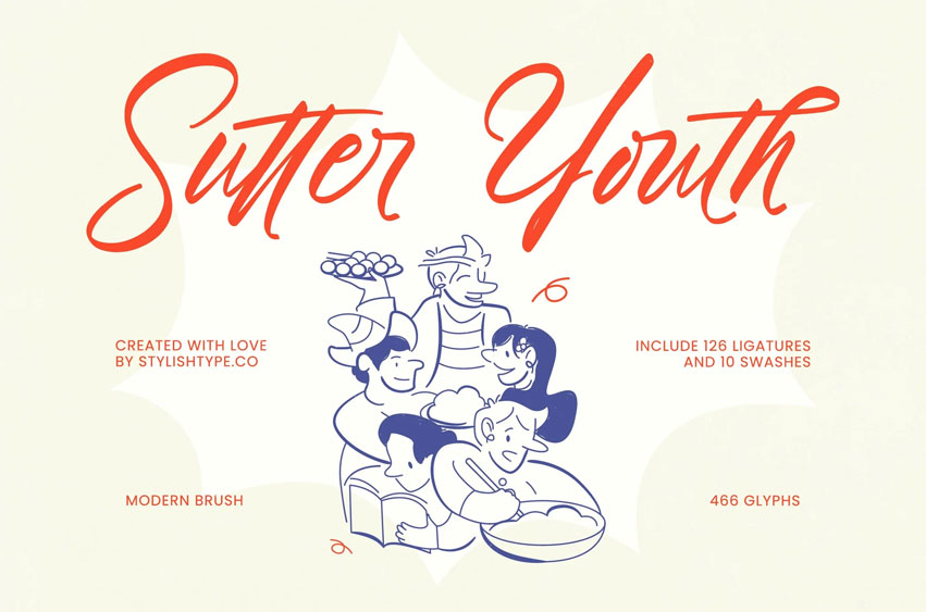 Sutter Youth Font