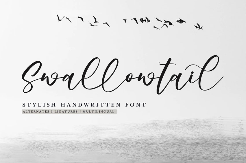 Swallowtail Font