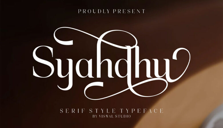 Syahdhu Font