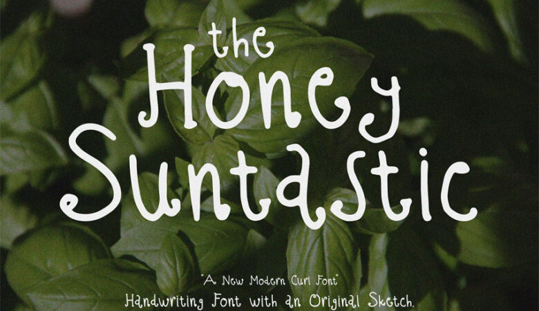 The Honey Suntastic Font