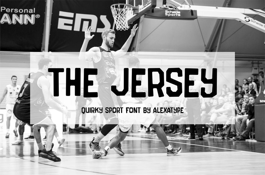 The Jersey Font