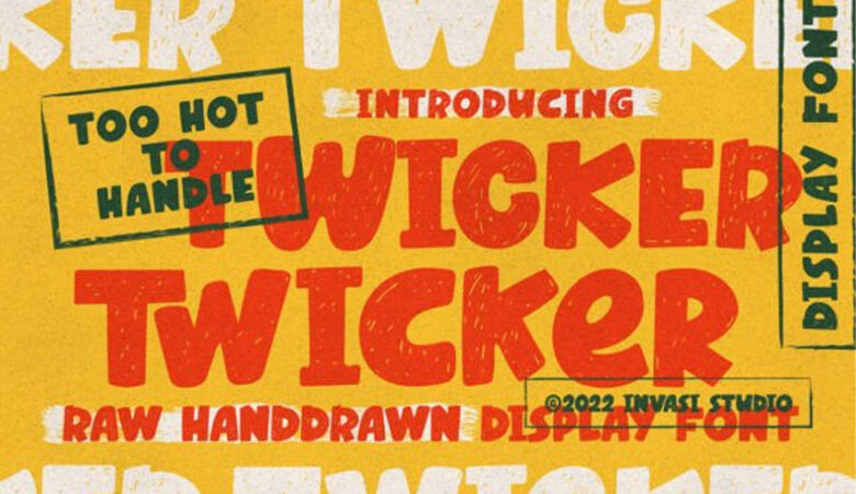 Twicker Font