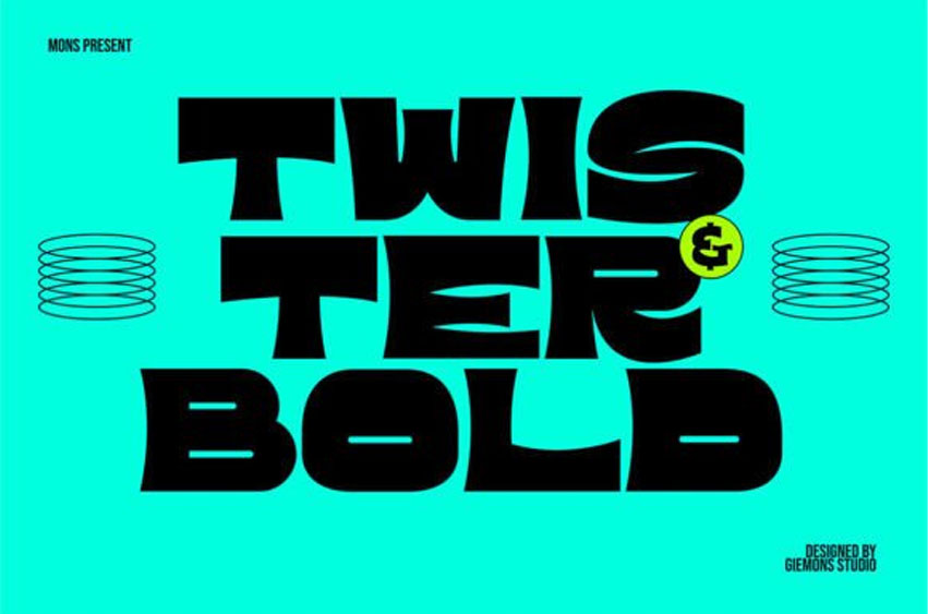 Twister Bold Font