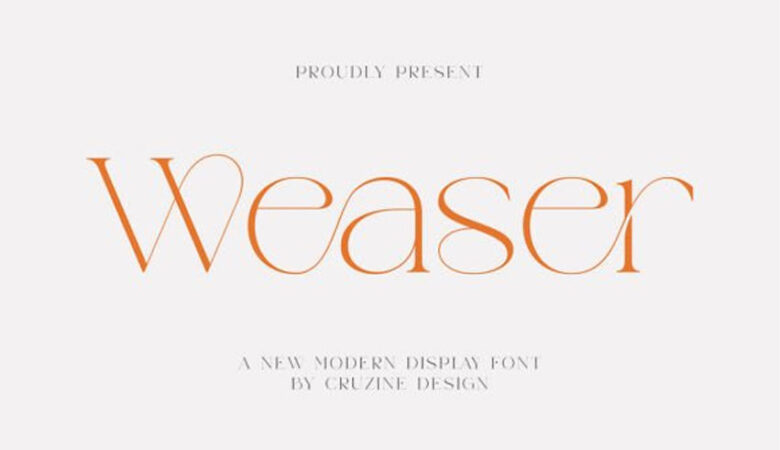 Weaser Font