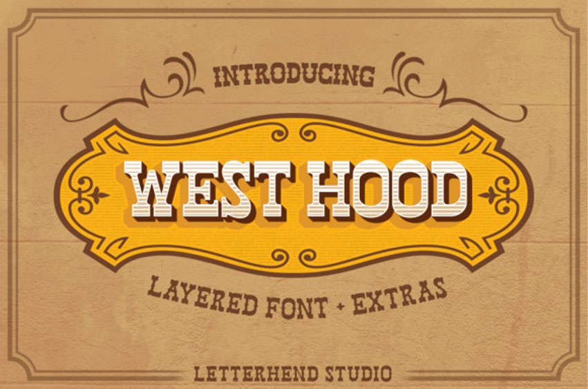West Hood Font