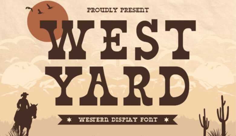 West Yard Font