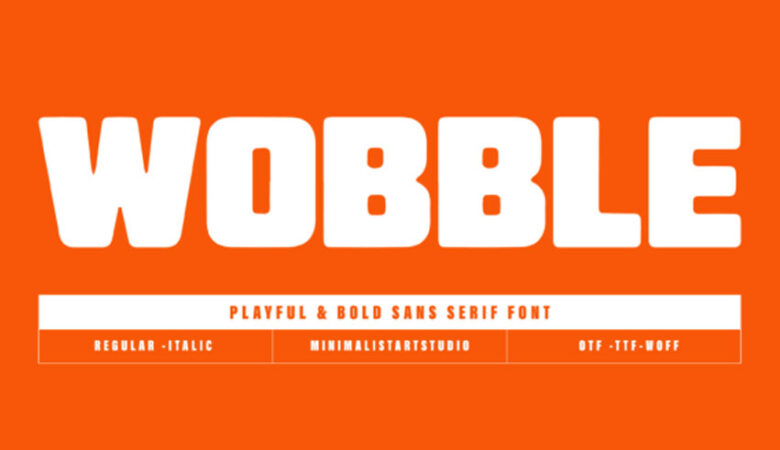 Wobble Font
